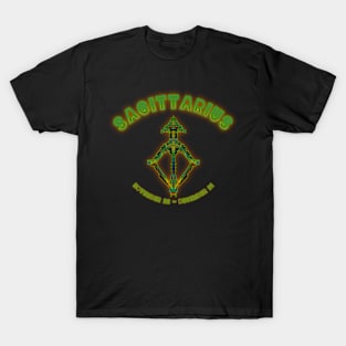 Sagittarius 4b Black T-Shirt